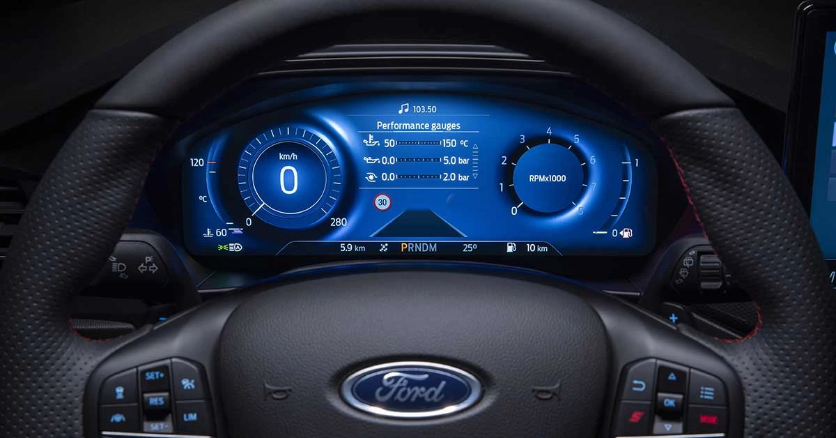 Nuova Ford Focus Cockpit Digitale