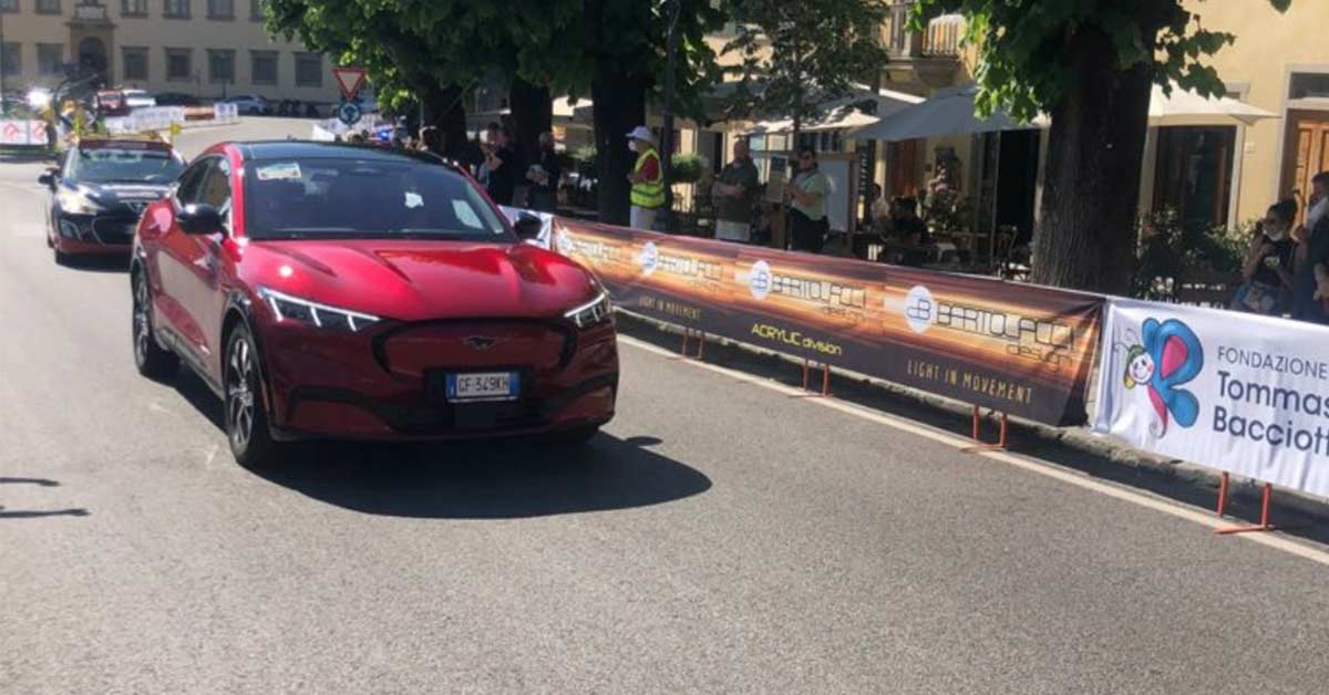Tommasino Bacciotti Trofeo Autosas Mustang Mach E