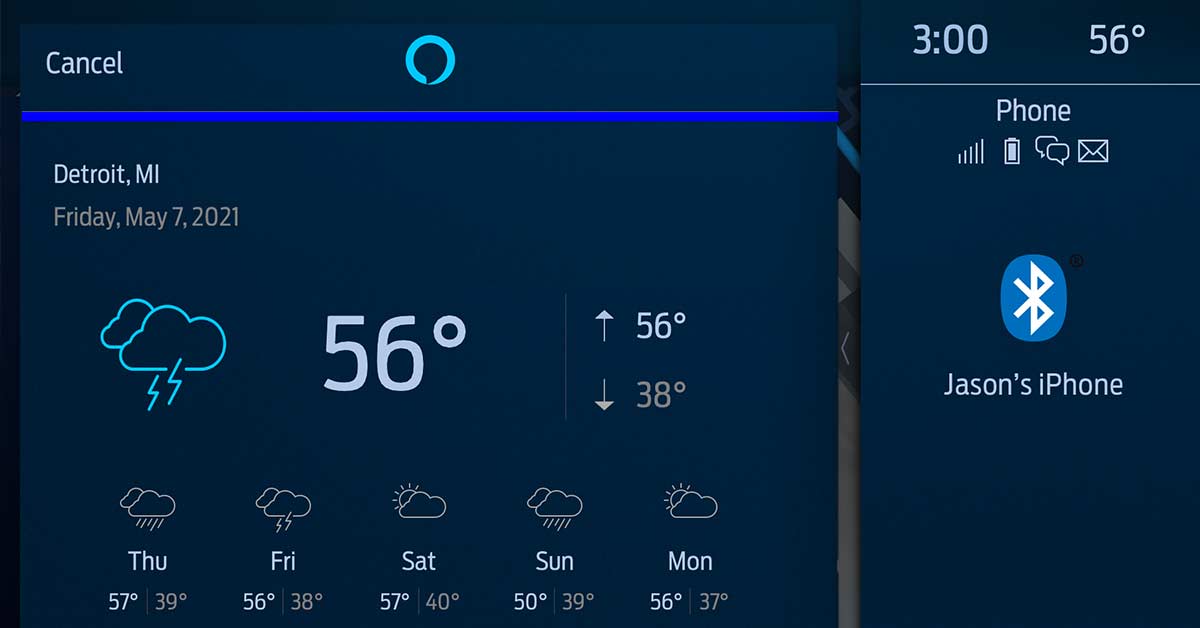 Sync 4 Alexa Built In