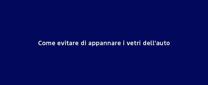 Come Evitare Appannare Vetri Auto (2)
