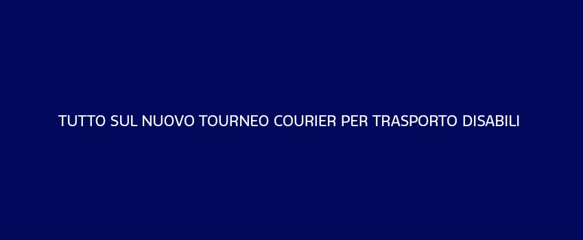 Tutto Sul Nuovo Tourneo Courier Per Trasporto Disabili