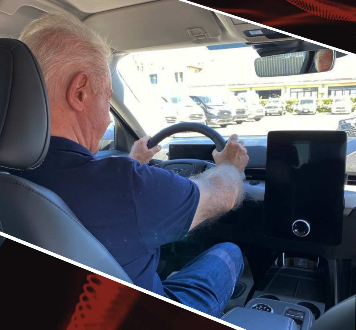 Consegna Ford Mustang Mach-E  da Autosas