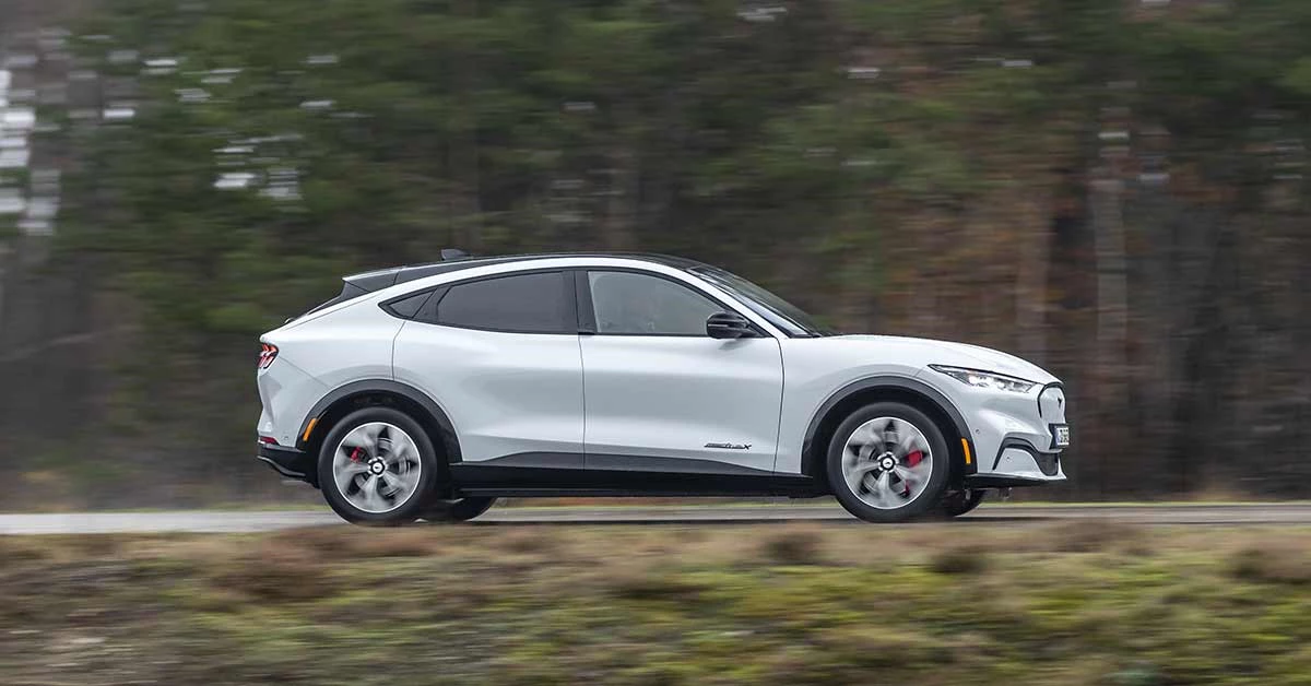 Ford Mustang Mach E All Electric Space White