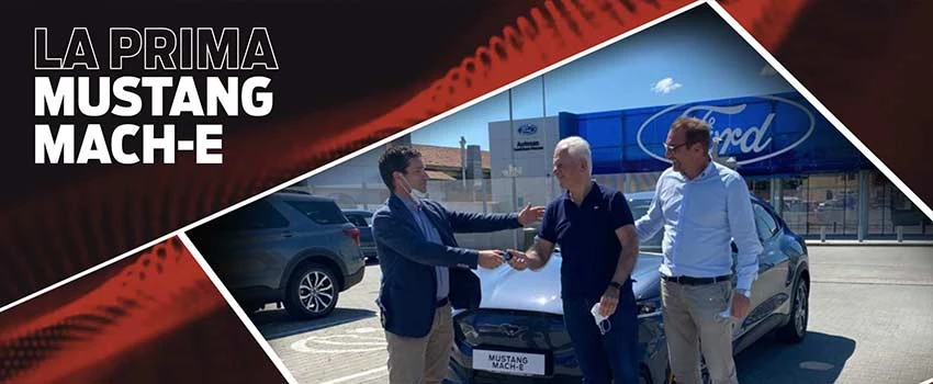 Consegna Ford Mustang Mach E Firenze