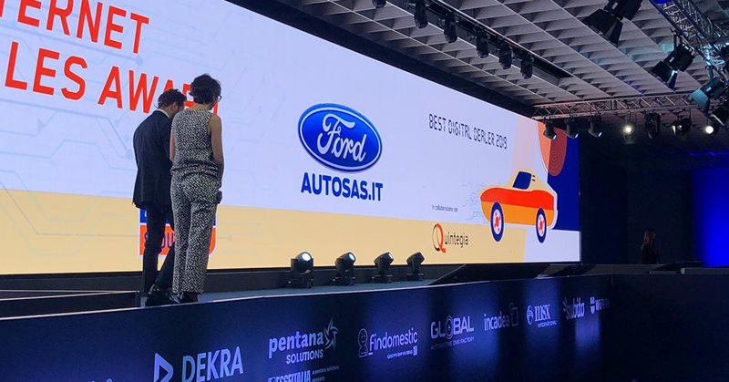 Internet Sales Award Autosas Best Digital Dealer Premiazione 2019 Autoscout