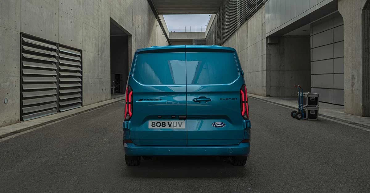 E Transit Custom Ford Furgone