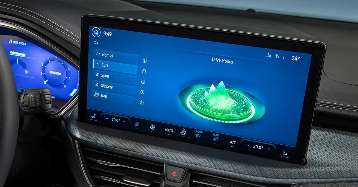 Nuova Ford Focus Tablet Centrale Sync 4