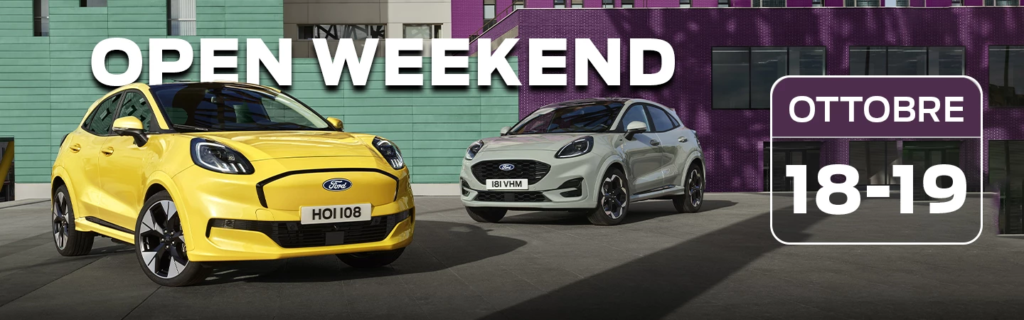 Open Weekend OTTOBRE 2025